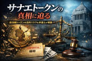 「サナエトークン」から暗号資産を見る～政治家の名前を冠した暗号資産の法的問題点を弁護士が解説